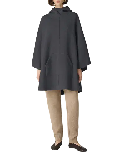 Bottega Veneta Cashmere Hooded Cape | Thumbnail 1