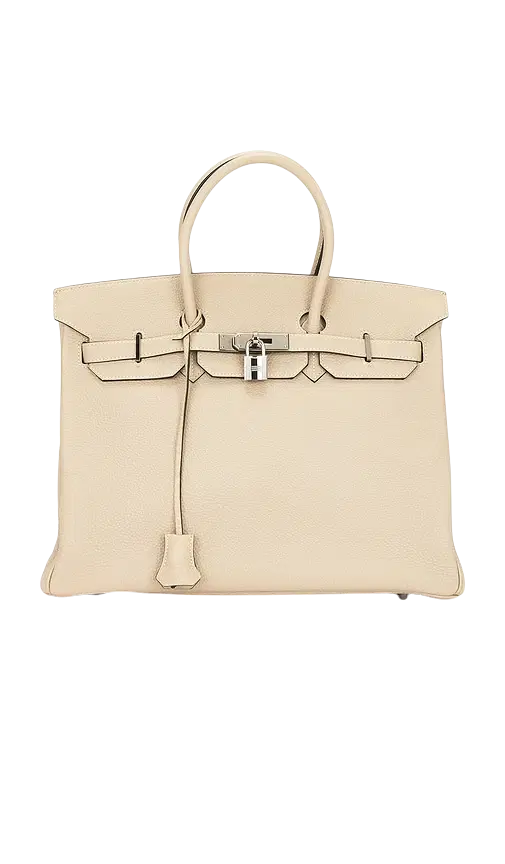 Hermes Taurillon Clemence Birkin 35 Handbag