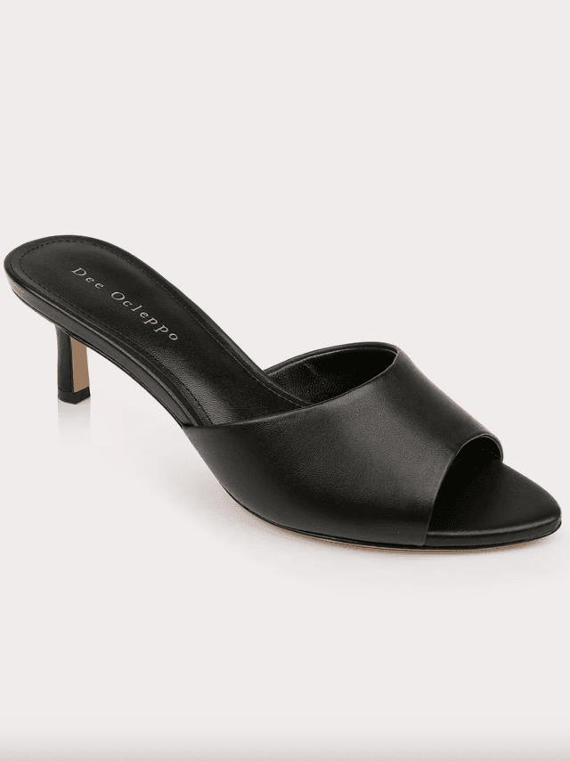Bogota Pointed Toe Slide Sandal (In Store)