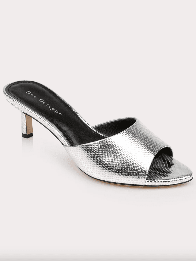 Bogota Pointed Toe Slide Sandal (In Store)