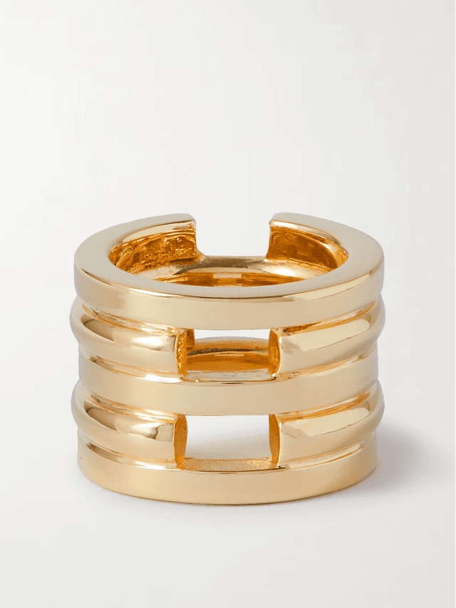 Multi Stack gold-tone ring (In-Store)