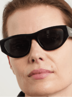 Monochroms 01 cat-eye acetate sunglasses (In Store)