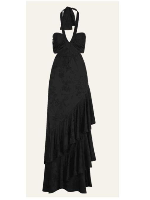 Balladist Maxi Dress in Black (In Store)