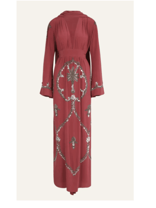 Artistic Lifestyle Dress in Wine (In Store)