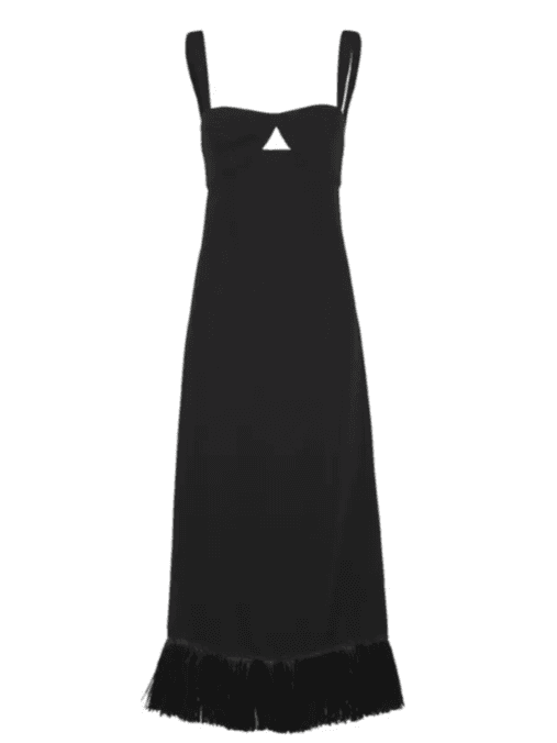 Black Staying Power Ankle Dress (In Store)