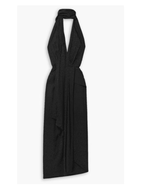 Black Wildy Beautiful Ankle Dress (In Store)