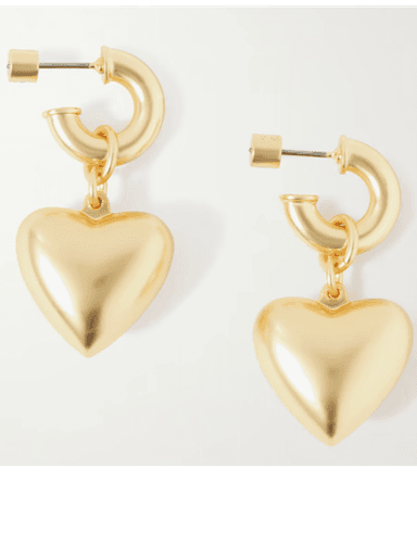 Roxanne Assoulin Heart & Soul Goldtone Drop Earrings  (In Store) | Thumbnail 1