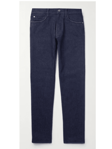 Loro Piana Dark Denim Slim-Fit Jeans (In Store) | Thumbnail 1