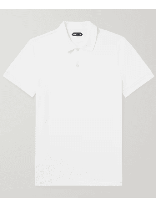 Garment-Dyed Cotton-Piqué Polo Shirt (In Store)