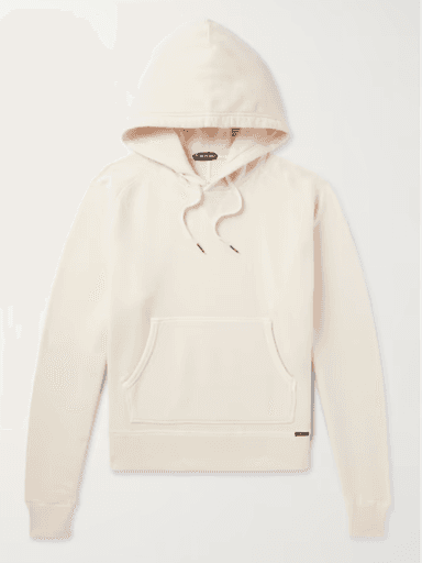 Tom Ford Garment-Dyed Cotton-Jersey Hoodie (In Store) | Thumbnail 1