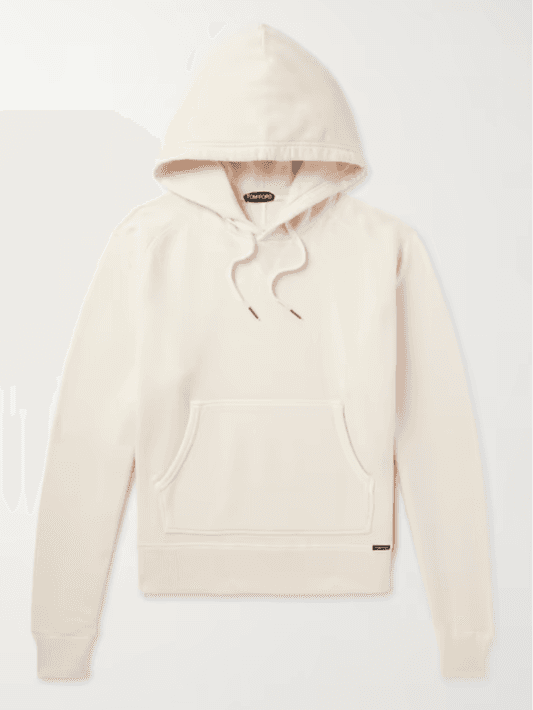 Garment-Dyed Cotton-Jersey Hoodie (In Store)