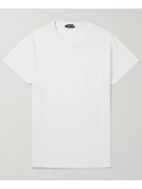 Slim-Fit Cold-Dyed Cotton T-Shirt (In Store)