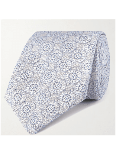 Brunello Cucinelli 8cm Silk-Jacquard Tie (In Store) | Thumbnail 1