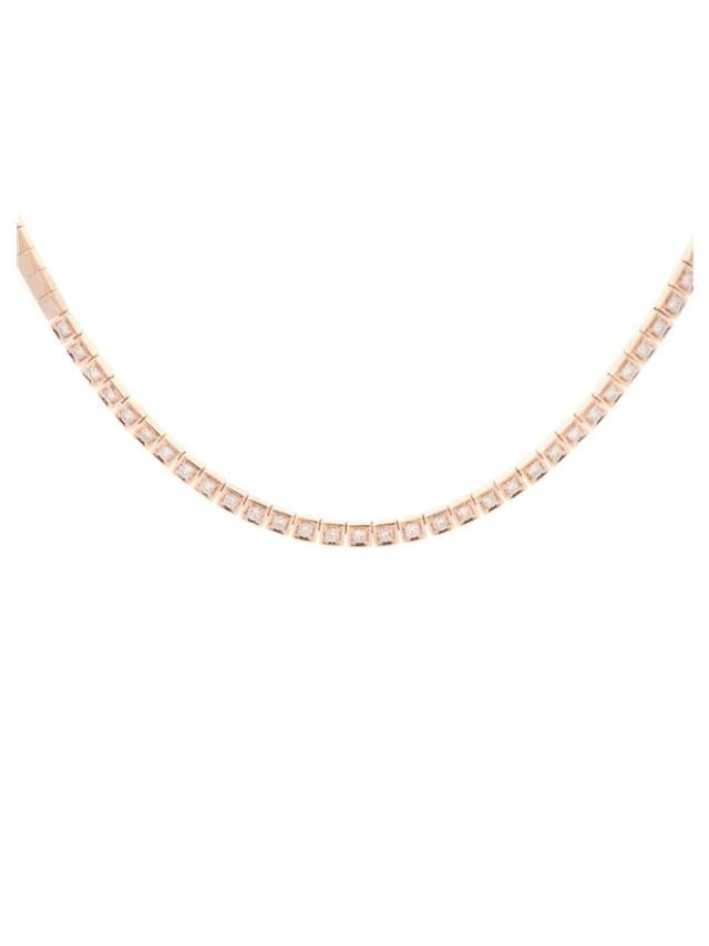 Diamond 14K Gold Choker Necklace (In Store)