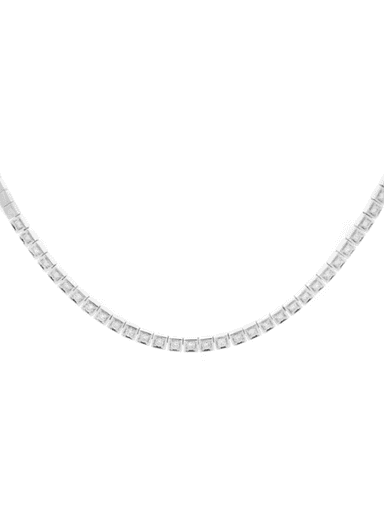Wish Fine Jewelry Diamond 14K White Gold Choker Necklace (In Store) | Thumbnail 1