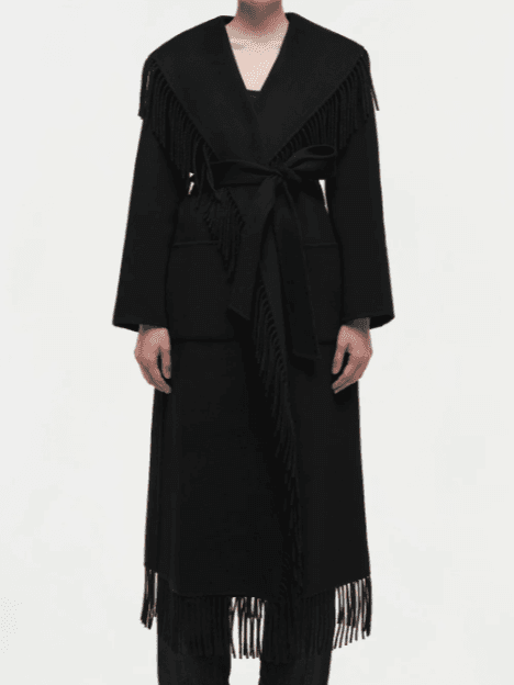 Carrie Coat in Black (In Store)