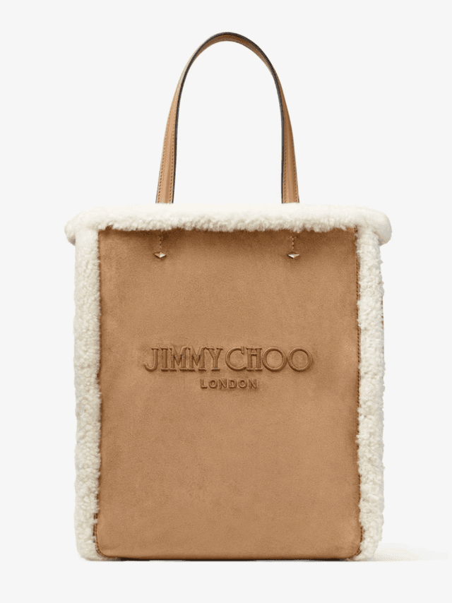Lenny Rattan Suede Tote Bag (In Store)