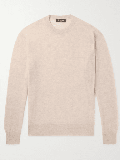 Loro Piana Brushed Cashmere and Silk-Blend Sweater (In store) | Thumbnail 1