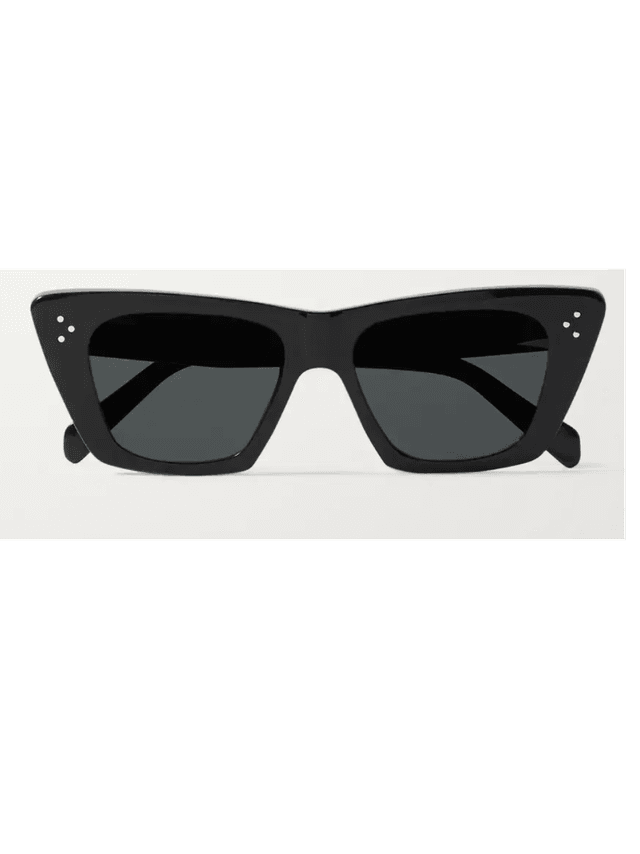 Cat-eye acetate sunglasses (In Store)