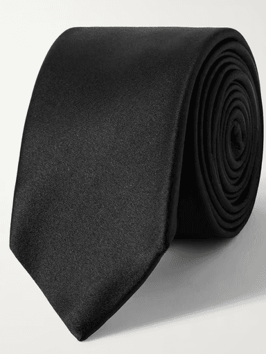 Saint Laurent 5.5cm Silk-Satin Tie (In Store) | Thumbnail 1