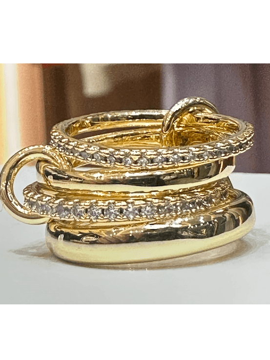 Gold Linked Ring (In Store)
