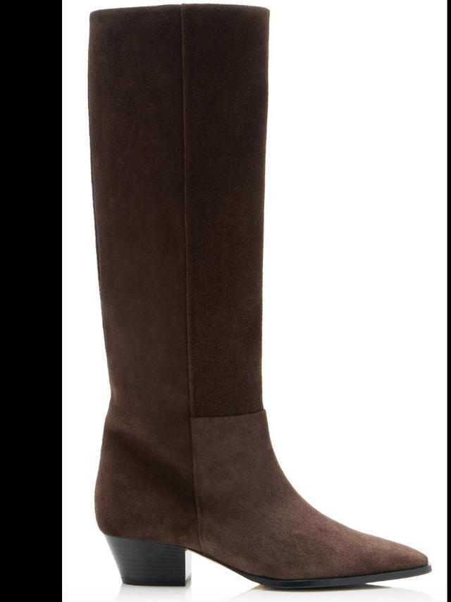 Medea Suede Knee Boots