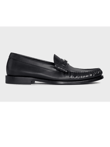 Celine CELINE LUCO LOAFER IN POLISHED BULLSKIN | Thumbnail 1
