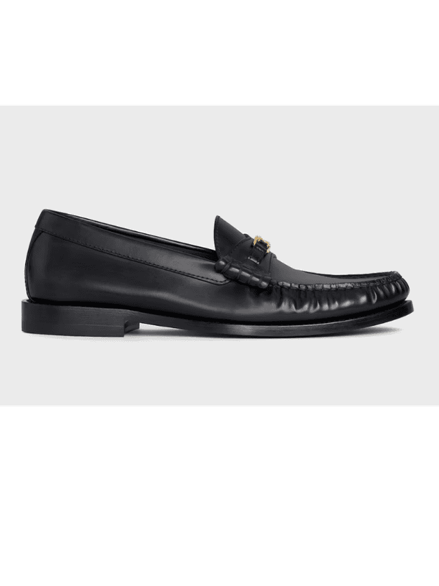 CELINE LUCO LOAFER IN POLISHED BULLSKIN