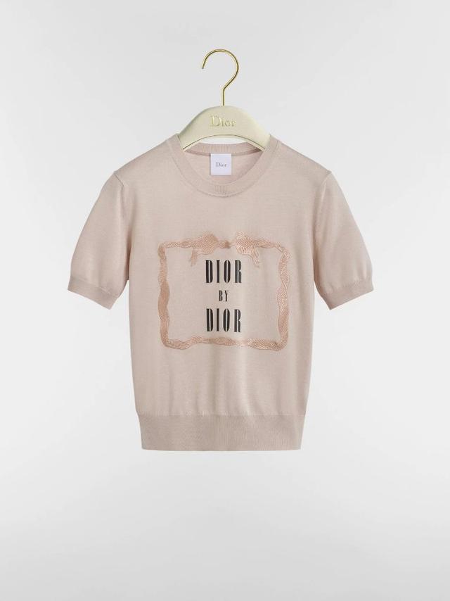 Book Cover Short-Sleeved Sweater