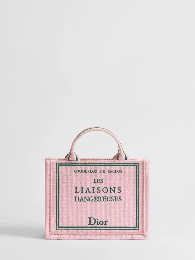 Mini Dior Book Tote with Strap