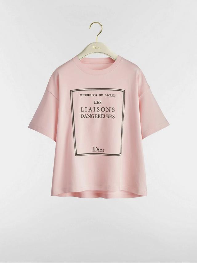 Book Cover Oversized Cropped T-Shirt