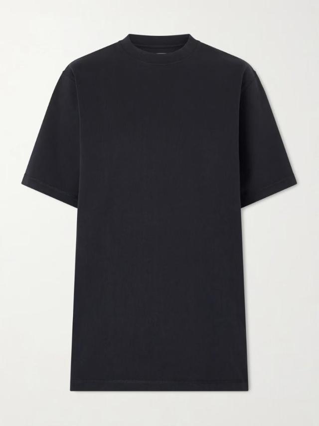 Big oversized cotton-jersey T-shirt