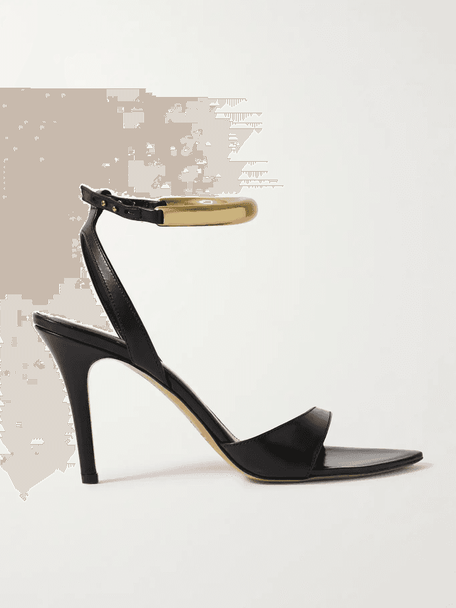 Yluan embellished leather sandals (In Store)