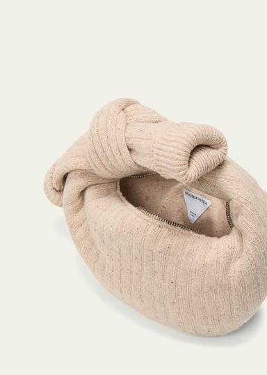 Bottega Veneta Jodie Mini Knotted Ribbed-Knit Tote (In Store) | Thumbnail 2