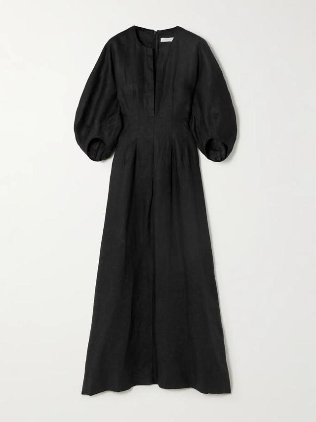 Soleil linen maxi dress (In Store)