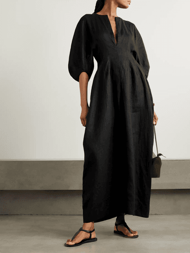 Faithfull Soleil linen maxi dress (In Store) | Thumbnail 2
