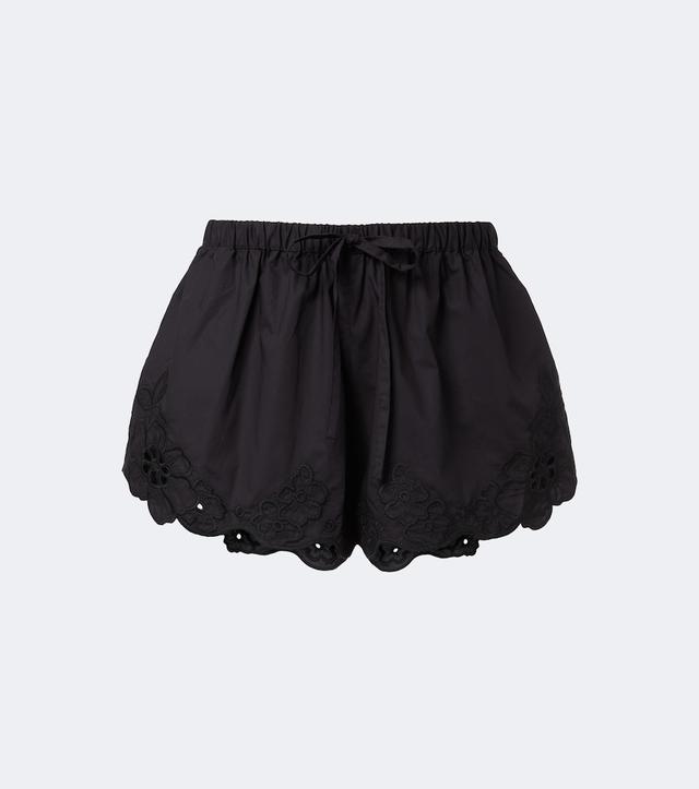 SIR Klara emboirdered cotton shorts