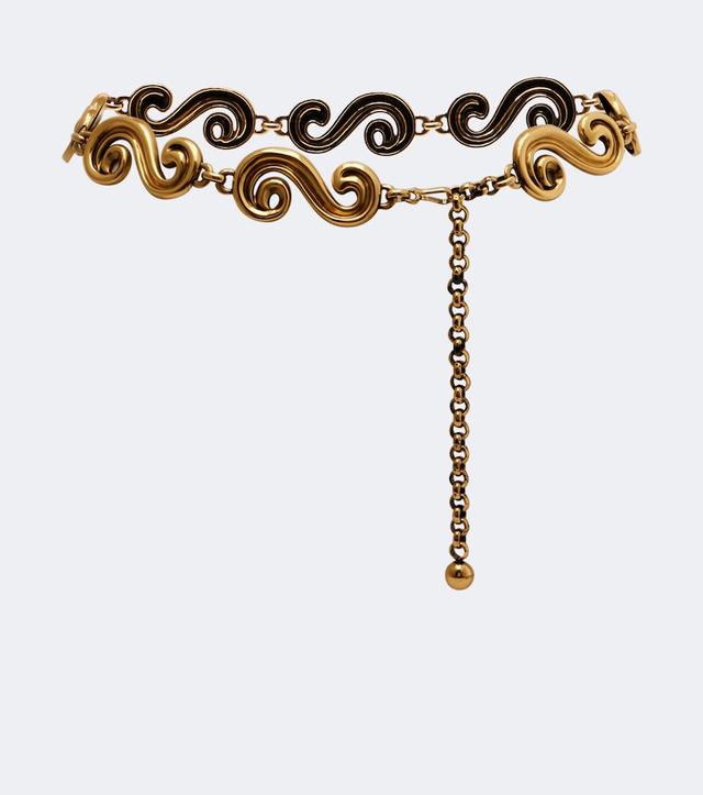 Etro Embellished chain belt