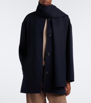 'S Max Mara Scarf-detail virgin wool coat | Thumbnail 2 'S Max Mara Scarf-detail virgin wool coat | Thumbnail 2