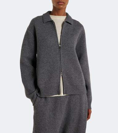 Lisa Yang Aleya cashmere zipped cardigan | Thumbnail 2
