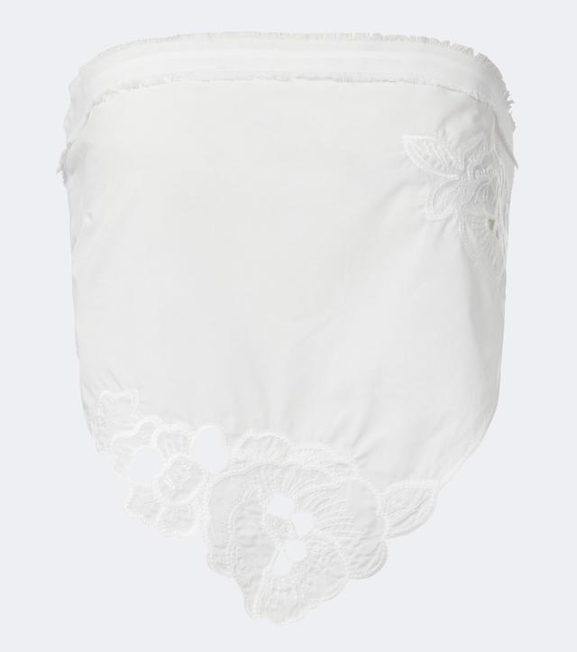 SIR Klara embroidered cotton scarf