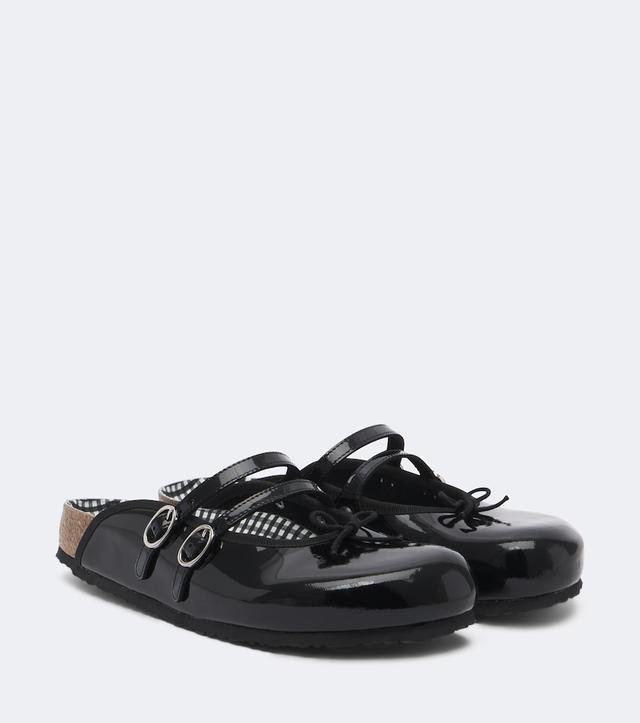 Birkenstock 1774 x Repetto Scala patent leather mules