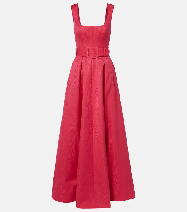 Rosalia taffetta bustier gown