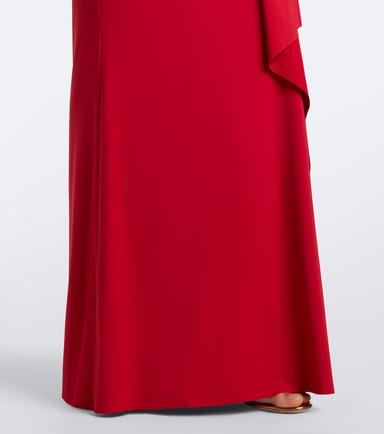 De La Vali Perisa draped jersey maxi dress | Thumbnail 4