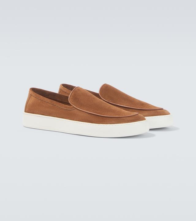 Frescobol Carioca Vela suede loafers