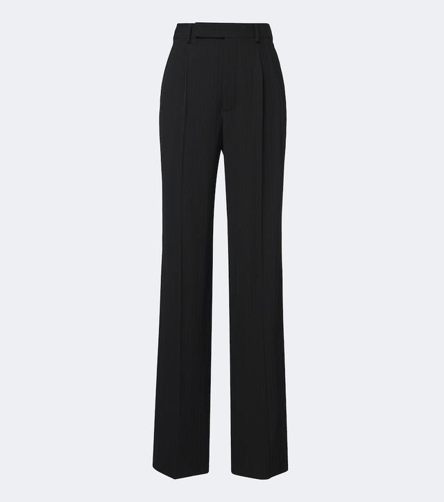 Saint Laurent Wool-blend straight pants