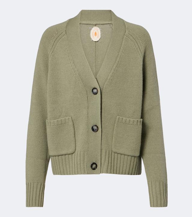 Jardin des Orangers Virgin wool and cashmere cardigan