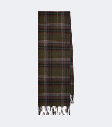 Polo Ralph Lauren Checked fringed wool scarf | Thumbnail 1