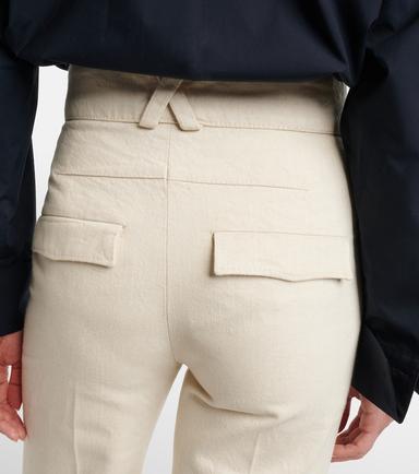 Dorothee Schumacher Summer Of Love cotton and linen flared pants | Thumbnail 6 Dorothee Schumacher Summer Of Love cotton and linen flared pants | Thumbnail 6