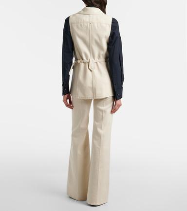 Dorothee Schumacher Summer Of Love cotton and linen flared pants | Thumbnail 7 Dorothee Schumacher Summer Of Love cotton and linen flared pants | Thumbnail 7